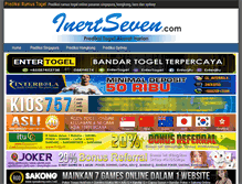 Tablet Screenshot of inertseven.com